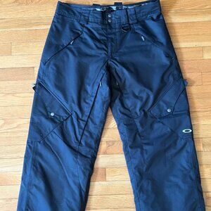 Men's Oakley Black Insulated Snowpants
